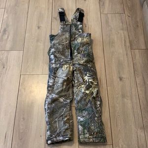 Boys Insulated Bibs, Realtree